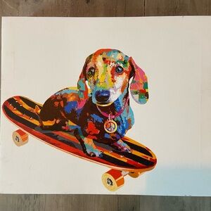 Taz by Alan Lambert canvas art 10 x 12 wall art